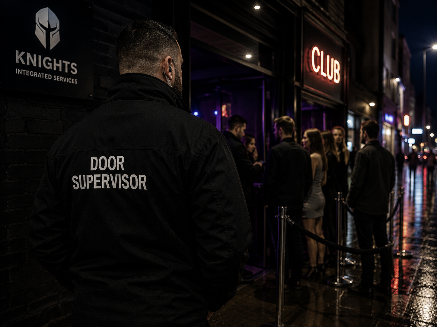 Door supervisor at venue
