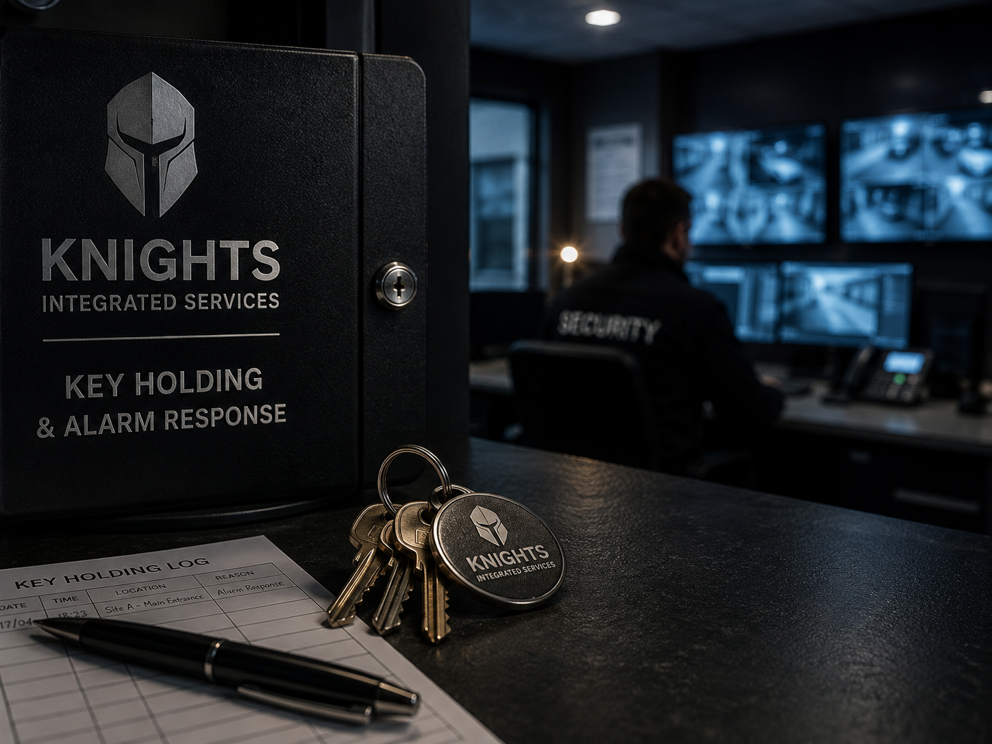 Keys for key holding service