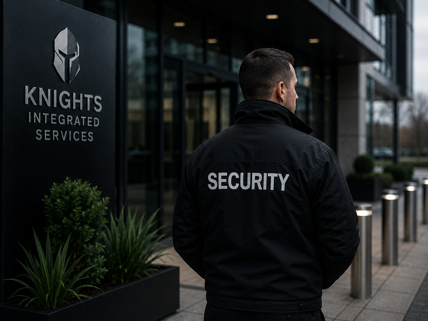 Security officer on duty